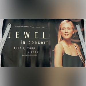 JEWEL in Concert 2000 Radio Shack Authentic Original Promo Double Sided RARE
